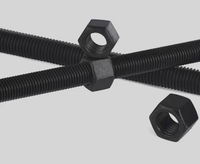 Factory Direct Sales Carbon Steel Fully Threaded Black Metric Threaded Rods Discounted Price