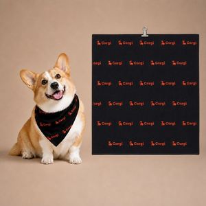 Custom Personalized <b>Dog</b> Bandana, Handmade Cotton Pet Scarf, Cute Puppy Birthday Gift, Adjustable Bib for Small Medium Large <b>Dogs</b> - Product Image 1