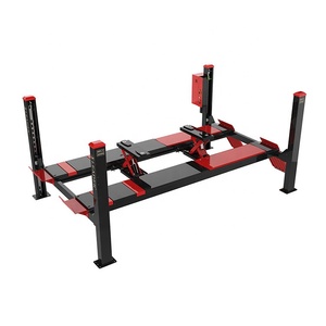 Elevador Neumático de Cuatro Postes de Alta Calidad con Liberación de Bloqueo, Certificación CE, Capacidad de 6.0 Toneladas y Altura de Elevación de 1800 mm - Product Image 1