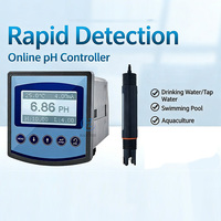 Analyseur d'eau industriel en ligne, contrôleur de pH, support OEM personnalisé, contrôleur de dosage industriel, marque HANZ, 0.02PH