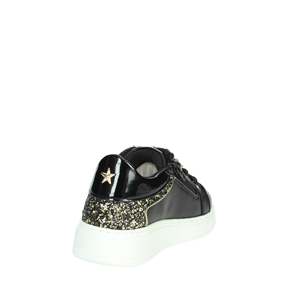 Asso Bambine E Ragazze <b>Sneakers</b> Ag 16532 Nero Oro Chunky Shoes - Product Image 3