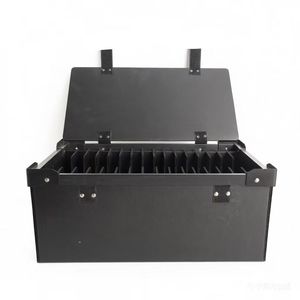 Cajas de Cartón Plástico PP Ligeras, Contenedor de Almacenamiento de Plástico Corrugado para Copas y Vasos de Vino - Product Image 4