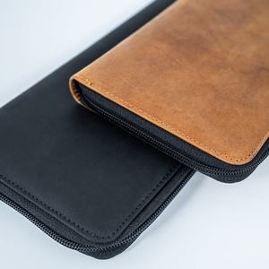 Logotipo personalizado Color de alta capacidad Bolsa de transporte Estuches de propósito especial pu cuero guantes de golf titular caso de cuero - Product Image 2