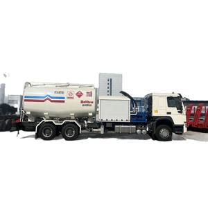 Camión Cisterna Howo 371HP 20m Diésel/Gasolina 8x4 con Transmisión Manual para Exportación a Asia Central/África - Combustible Móvil - Product Image 5