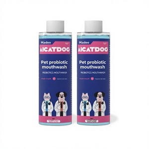 Enjuague Bucal Probiótico para Perros y Gatos - Refrescante Bucal, Cuidado Dental, Prevención <span class=keywords><strong>de</strong></span> Cálculos, en Botella - Product Image 1