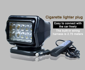 ไฟฉายค้นหา LED LITU ขนาด 7 นิ้ว 50 วัตต์ หมุนได้ 360 องศา พร้อมรีโมทไร้สาย ฐานแม่เหล็ก สำหรับเรือ/รถบรรทุก/รถยนต์/ออฟโรด/รถแทรกเตอร์ - Product Image 5