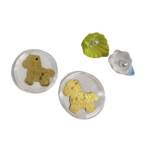 Золотые наклейки для мобильных телефонов: Быстро стать богатым, Цветы, С любых сторон, Быстро, Привлекают деньги - Product Image 1