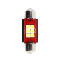 LANSEKO CANBUS sans erreur 31mm 36mm 39mm 41mm Festoon LED éclairage intérieur 3030 SMD 3W 250LM pour voiture ampoules Led