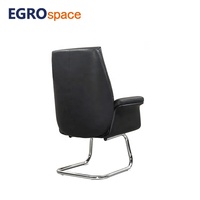 EGROspace Fournisseur Professionnel de Mobilier de Bureau, Chaise de Bureau en Cuir Ergonomique de Luxe pour Dirigeant et Visiteur