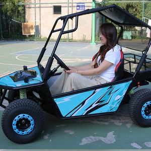 Le mini kart <span class=keywords><strong>électrique</strong></span> <span class=keywords><strong>1000W</strong></span> recommandé par la Chine pour les enfants et les adultes <span class=keywords><strong>Quad</strong></span> Bike et Utvs Buggy pour une utilisation en extérieur Capacité de 2 personnes - Product Image 3