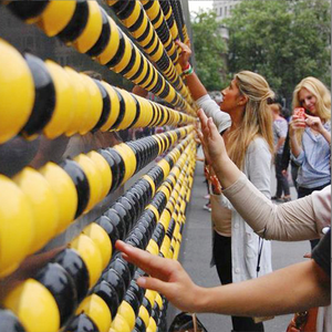 Moetry tương tác spinfinity whirly bóng thiết bị giải trí ngoài trời trong nhà/ngoài trời xoay bóng hiển thị tường trò chơi giải trí - Product Image 4