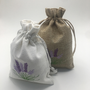 Sacs en <span class=keywords><strong>toile</strong></span> <span class=keywords><strong>de</strong></span> <span class=keywords><strong>jute</strong></span> recyclable <span class=keywords><strong>de</strong></span> 10*14 cm avec motif brodé, cordon <span class=keywords><strong>de</strong></span> serrage, sachets <span class=keywords><strong>de</strong></span> <span class=keywords><strong>lavande</strong></span> <span class=keywords><strong>pour</strong></span> cadeau d'anniversaire, vacances - Product Image 4