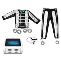 Rehaussez votre spa avec notre système de pressothérapie à 24 chambres. Combinaison de massage par compression avancé et d'outils d'analyse cutanée