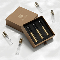 Flacons de parfum vides transparents personnalisés OEM de qualité supérieure 2ml 3ml 5ml 10ml