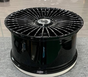 Jantes forgées JG119013 en alliage, 17-22 pouces, luxe, finition Sunburst, multi-rayons, en aluminium, pour Cadillac <span class=keywords><strong>Lincoln</strong></span> berlines grand format - Product Image 2
