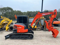 Excavatrice Offre Spéciale originale du Japon Kubota KX155 mini excavatrice utilisée Kubota U20 U25 U30 KX161 KX163 KX165 KX185 à vendre en stock
