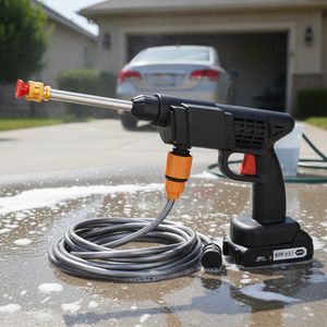 <span class=keywords><strong>Pistola</strong></span> a Spruzzo Idropulitrice Multifunzione Portatile Senza Fili a Batteria al Litio <span class=keywords><strong>per</strong></span> <span class=keywords><strong>Lavaggio</strong></span> <span class=keywords><strong>Auto</strong></span> ad Alta Pressione con 3 Batterie - Product Image 1