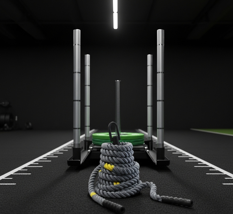 Kungfu Fitness Competition Weight Sled Gym