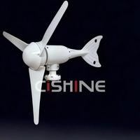 Générateur éolien à axe horizontal compact CISHINE pour éclairage public et système hybride solaire hors réseau