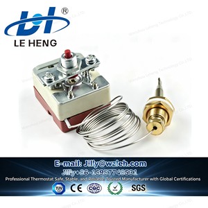 <span class=keywords><strong>Thermostat</strong></span> électronique personnalisable avec sonde <span class=keywords><strong>pour</strong></span> la mesure de la température de l'huile/aliments et de l'eau, capteur capillaire <span class=keywords><strong>pour</strong></span> appareils électroménagers OEM - Product Image 2