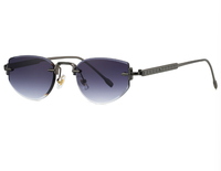 Lunettes de soleil œil-de-chat sans monture Bettega, nouvelle mode, pour femmes, tendance, protection solaire pour l'extérieur