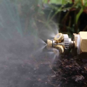 Boquilla pulverizadora atomizadora fina de 5 orificios, 1/2" 20mm, de latón para nebulización e irrigación, rociador atomizador de latón - Product Image 6