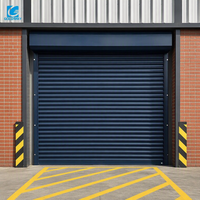 Porte à enroulement de sécurité, installation facile et fonctionnement fluide, pour usine, atelier et entrepôt