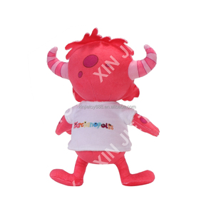 Produttore OEM/ODM di Bambole Morbide Personalizzate, Mostro Rosa Imbottito con Motivi Stampati, Peluche Mostro - Product Image 2