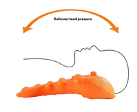 Oreiller ergonomique à point de pression pour thérapie d'acupression avec mousse à mémoire de forme et design de contour réglable