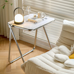 <span class=keywords><strong>Tavolo</strong></span> Pieghevole <span class=keywords><strong>da</strong></span> Caffè <span class=keywords><strong>e</strong></span> <span class=keywords><strong>Giardino</strong></span>, Arredamento in Acrilico, Set Moderno <span class=keywords><strong>e</strong></span> Lussuoso con <span class=keywords><strong>Sedie</strong></span> in Metallo <span class=keywords><strong>e</strong></span> Plastica, Tavoli Pieghevoli <span class=keywords><strong>da</strong></span> Esterno - Product Image 4