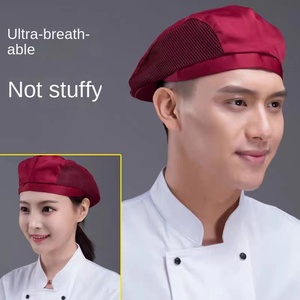 Casquette de chef <span class=keywords><strong>d</strong></span>'hôtel rayée en PU, casquette de <span class=keywords><strong>pirate</strong></span> pour serveur de café-restaurant occidental, béret, casquette de newsboy, casquette unisexe à visière, toutes saisons - Product Image 3
