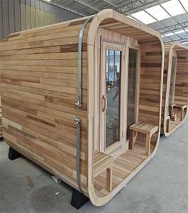 ห้องซาวน่ากลางแจ้งทนทานป้องกันการกัดกร่อน รับประกัน 5 ปี ใช้งานได้ทุกสภาพอากาศ - Product Image 3