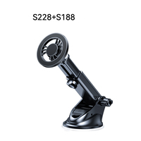 Support de téléphone pour voiture, support magnétique portable pour voiture, rotation pour téléphone, base à ventouse, support mobile