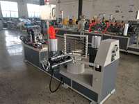 Machine automatique de bobinage en spirale pour la fabrication de tubes en carton et en papier pour feux d'artifice, contrôlée par PLC