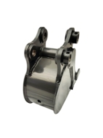 Bucket Standar Baja Paduan Chuangxin yang Dapat Disesuaikan untuk Aksesori Mini Excavator 1 Ton/1.5 Ton/1.1 Ton 200mm