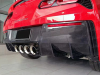 Pour Chevrolet Corvette C7 kit carrosserie en fibre de carbone Corvette C7 capot de spoiler de diffuseur en fibre de carbone