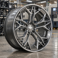 Jantes forgées RUJ Rohana RFG23 en alliage, 18-24 pouces, 5x112 5x130 pour Audi Q8 BMW X5 Mercedes GLE Porsche Cayenne Macan