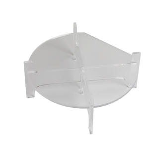 Support de conteneur de bar transfrontalier en acrylique transparent moderne Distributeur de boissons de jus de fruits Vase Support à gâteaux pour assiette de fruits - Product Image 4