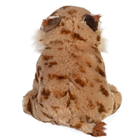 Peluche Ligne Lynx de 12 pouces de haute qualité, adorable animal en peluche réaliste avec rembourrage en coton PP, cadeaux câlins pour enfants