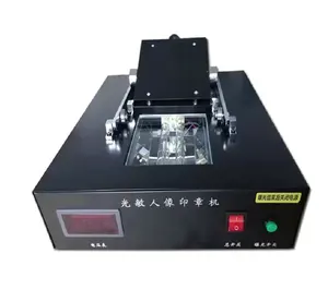 Gute Qualität Fabrik Gummi Flash Stempel Herstellung Maschine lichte mpfindliche Flash Seal Herstellung Maschine