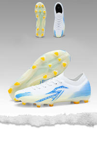 Zapatos <span class=keywords><strong>de</strong></span> Fútbol Personalizados Transpirables <span class=keywords><strong>de</strong></span> <span class=keywords><strong>Alta</strong></span> <span class=keywords><strong>Gama</strong></span>, Tacos para Hombre y Mujer, <span class=keywords><strong>Botas</strong></span> <span class=keywords><strong>de</strong></span> Fútbol Profesionales para Entrenamiento y Competición, Parte Superior Sintética - Product Image 6