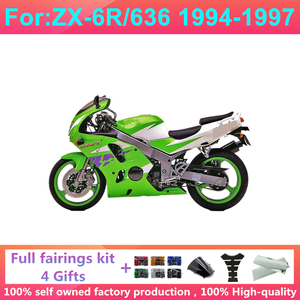 Accesorios para Motocicleta, Kit Completo de Carenado Compatible con Zx6r Zx-6r 94 95 96 97 1994 1995 1996 1997, Carenados de Carrocería Zx-6r/636 1994-1997 - Product Image 6
