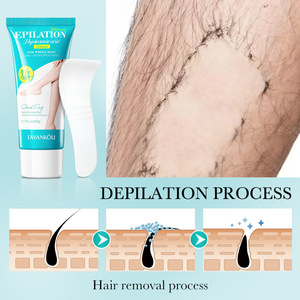 FAYANKOU gros acide hyaluronique hydratant doux lisse non stimulant aisselles crème dépilatoire - Product Image 4