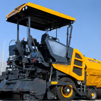 Offre Spéciale : Niveleuse à Asphalte sur Roues RP455W, Largeur Maximale 7,5 m, Moteur Diesel 110 kW pour la Construction Routière et les Projets de Voies Communales
