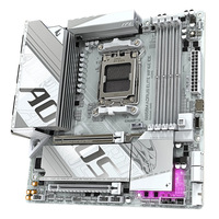 B850M AORUS ELITE WIFI6E ICE Motherboard Desktop D5 Port AGP Mendukung CPU 9700X 9800X 3D Baru