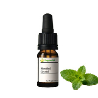 Prix de gros 100% Pure Natural Organic Menthol Huile essentielle de menthe poivrée de qualité cosmétique avec une odeur fraîche