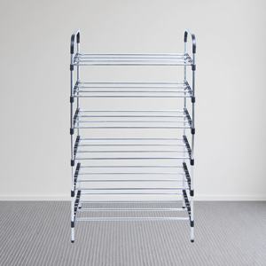 उच्च गुणवत्ता वाले समायोज्य जूता रैक पोर्टेबल मल्टी लेयर जूता भंडारण कैबिनेट घर बचाने के लिए स्टील पाइप रैक - Product Image 2