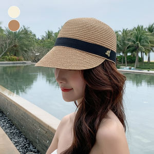 Berretto a sfera di paglia con decorazione ape olmo-accessorio per coprire costume 209 - Product Image 1