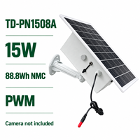 Kit d'alimentation solaire 15W avec batterie NMC 88,8Wh PWM pour modules de surveillance compatibles