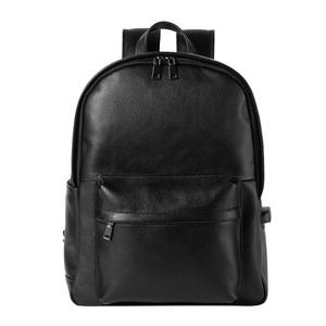 Sac de voyage avec logo personnalisé sac à <span class=keywords><strong>dos</strong></span> en cuir véritable sac à <span class=keywords><strong>dos</strong></span> pour hommes 100% sac en cuir pur sac à <span class=keywords><strong>dos</strong></span> en cuir - Product Image 1